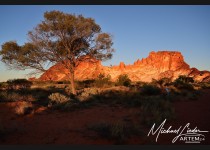 Australien - Rainbow Valley am Abend